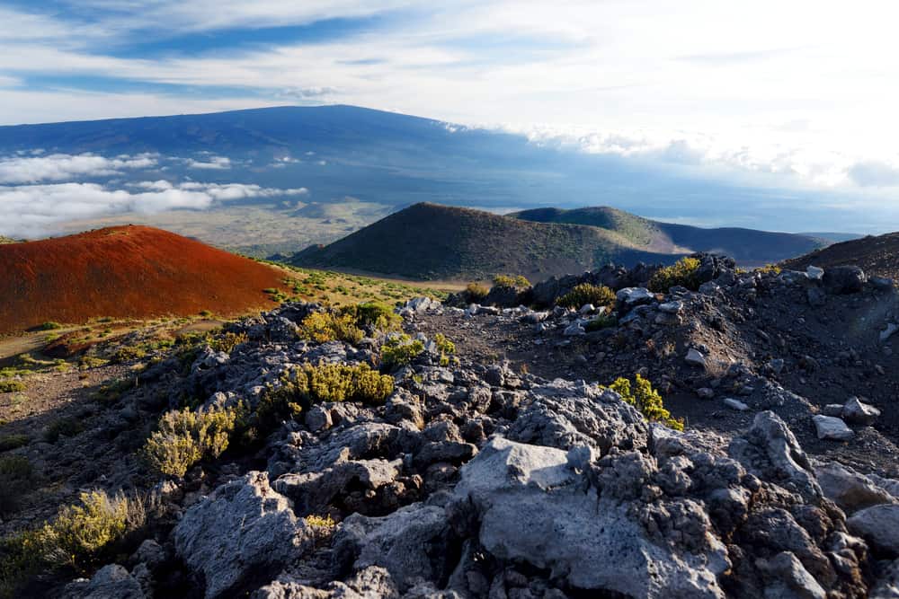 Breathtaking view of Mauna Loa volcano on the Big Island of Hawaii.